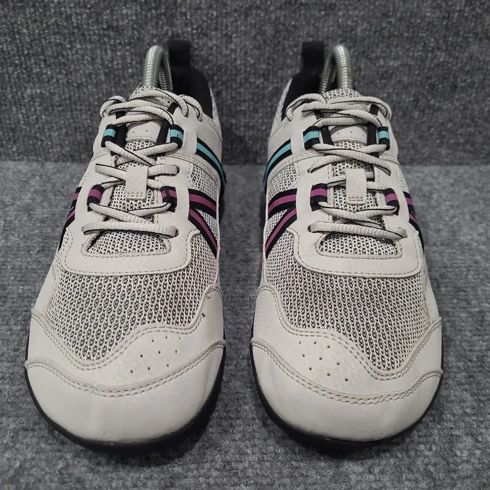 Xero Prio Women's Size 8 Barefoot Minimalist Running Shoes Grey Purple